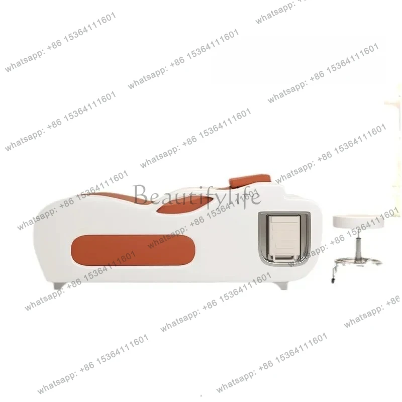 D30Beauty bed multi-functional beauty salon special solid wood massage manicure eyelashes multi-functional advanced sense