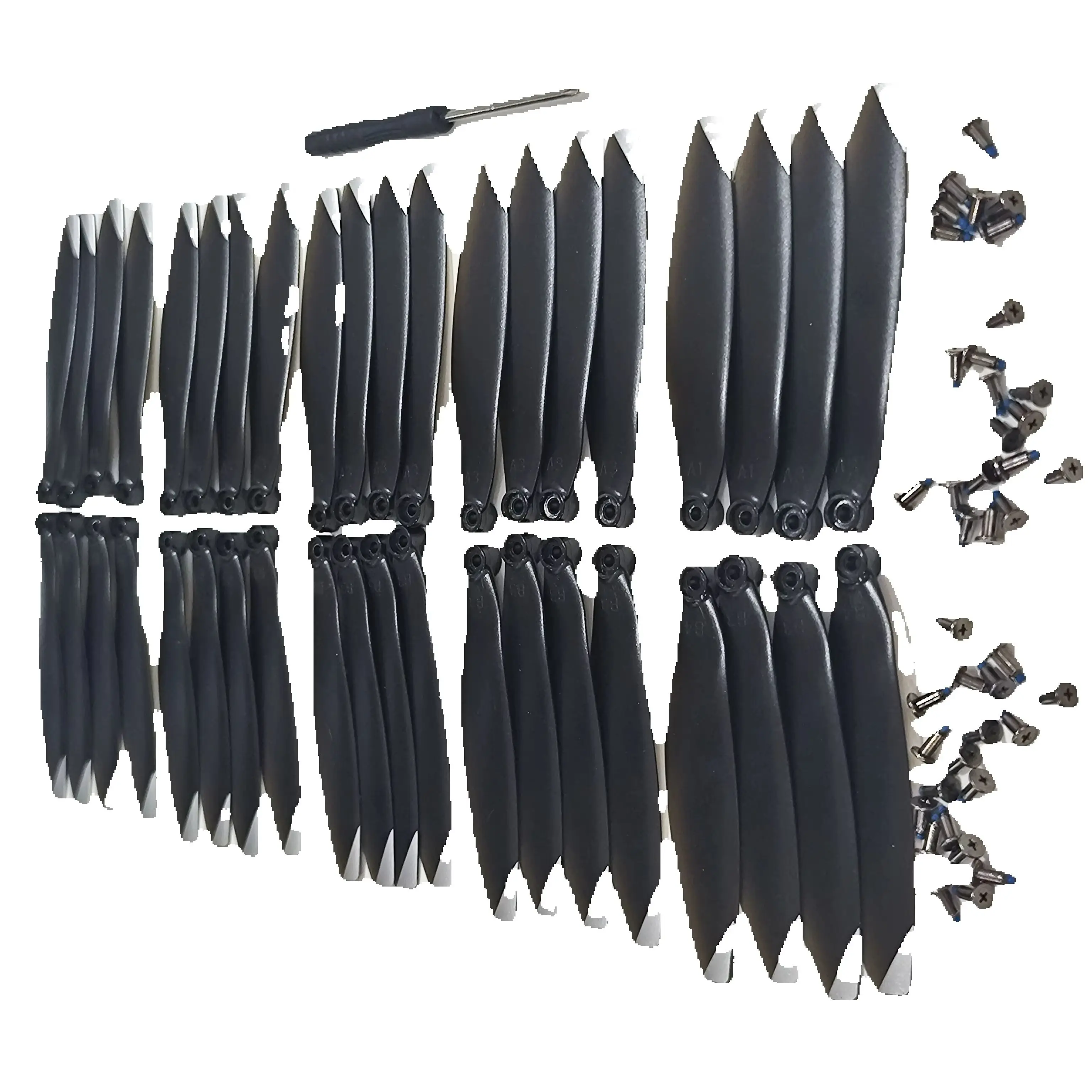 Original K19MAX GPS Drone Blade Propeller 40PCS for K19Max/ K18MAX Foldable Brushless RC Quadcopter Maple Leaf Wing Spare Parts