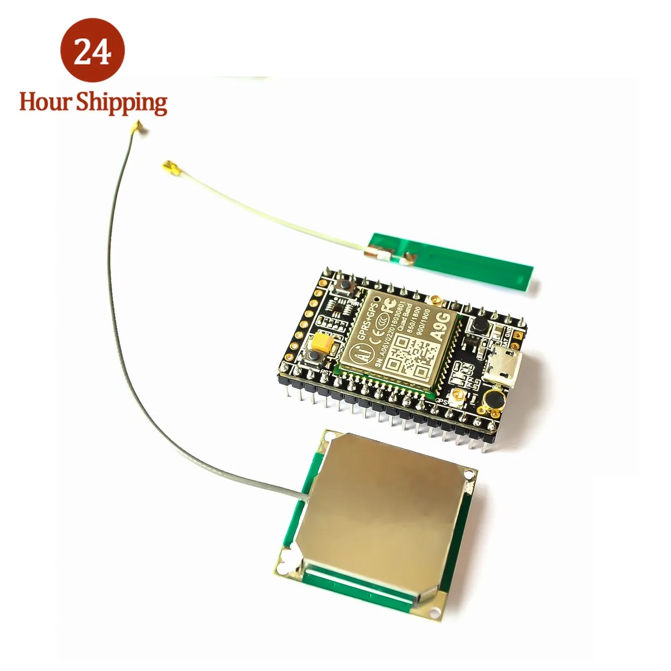 GSM / GPRS + GPS / BDS Development Board A9G Development Board \\ SMS \\ Voice \\ Wireless Data Transmission + Positioning