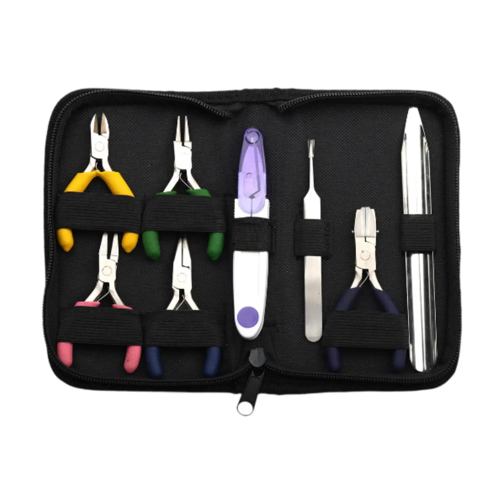 8x Jewelry Pliers Kit, DIY Crafting, Hand Tools,Equipment,Jewelry Making Tools,Beading Repair Tools for Enthusiasts,Necklaces