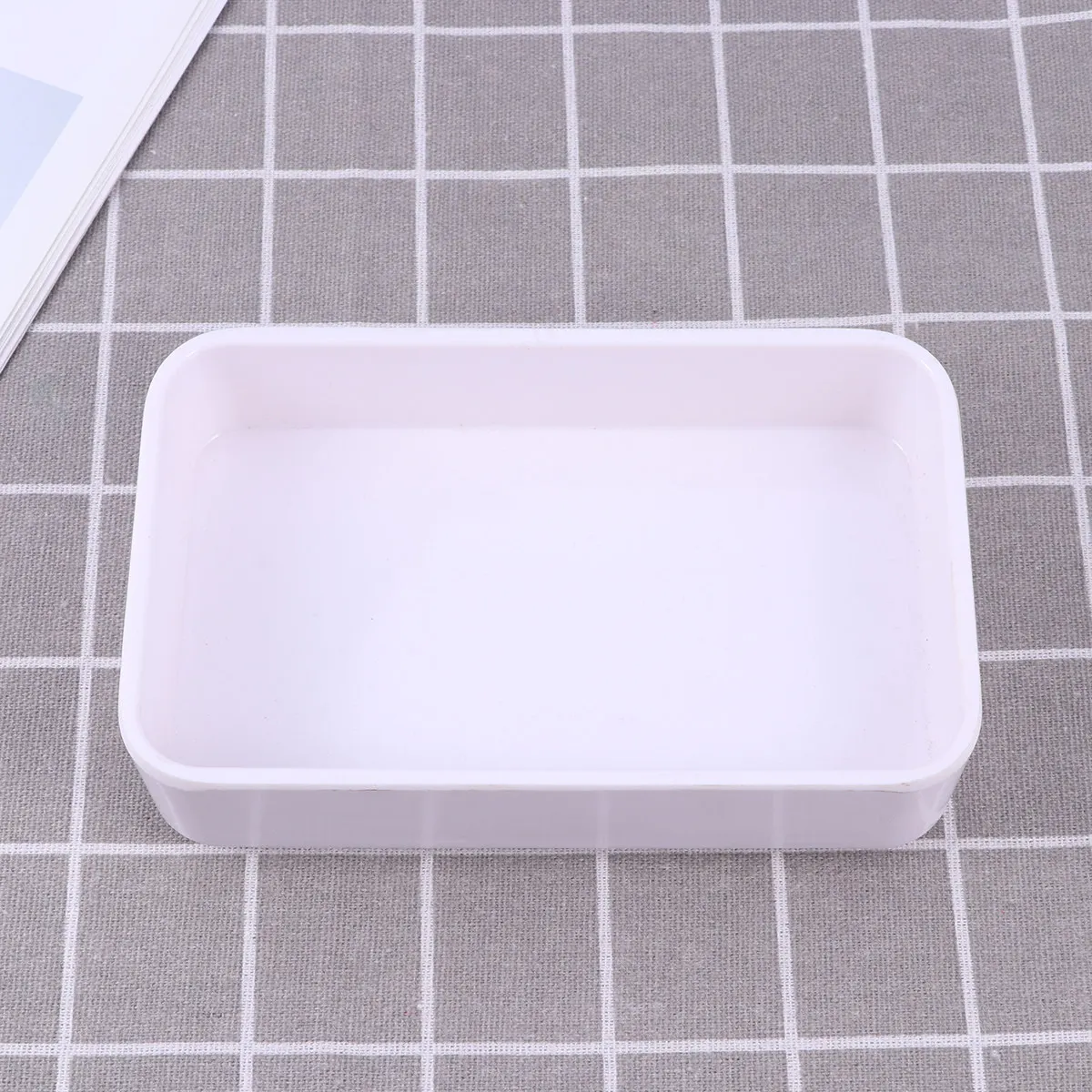 Melamine Rectangular Platter Food-Grade Break-Resistant Serving Dish for Hot Pot Barbecue Buffet Home Restaurant Party Gift