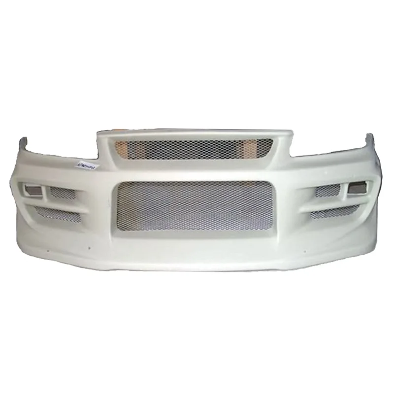 مناسبة لنيسان R34 SKYLINE GTR نموذج يونيو المحيطي الكبير المعدل، القضيب الأمامي، مقبض الزئبق برأس المصد الأمامي #5