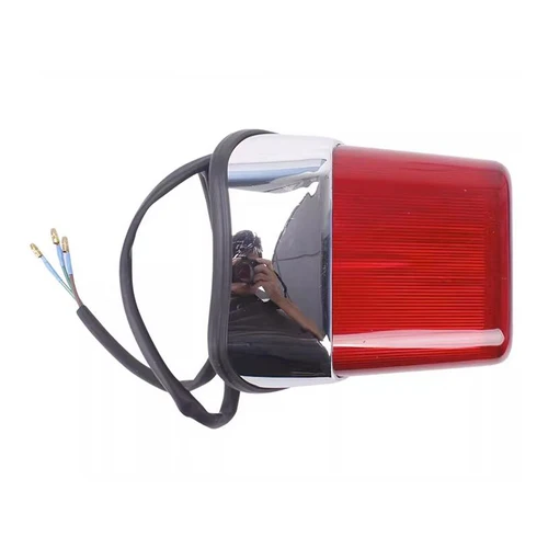 Imagen 2 del producto Luz de freno trasera para motocicleta, luz de freno roja ABS, indicador trasero, lámpara de parada para Yamaha Virago XV250 XV400, conjuntos de luz de freno trasera