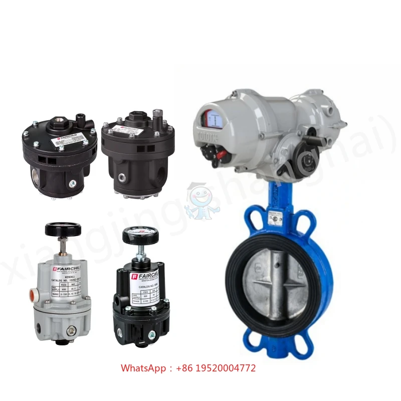 

Rotork IQ3 Multi-turn Electric Actuators and Fairchild M63 Filter Regulators M10 M10BP Pressure Regulators for Chemical Control