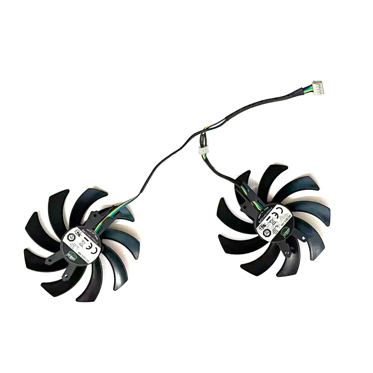 Ventilador de tarjeta gráfica de repuesto, ventilador Original de 85MM, 4 pines FY09010H12LPB DC 12V 0.45A para Galax GeForce GTX 760