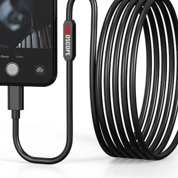 Wireless 8mm Dual Lens Industrial Inspection Camera for For ANDROID Devices with for Type C Port and IP67 Waterproof Protection