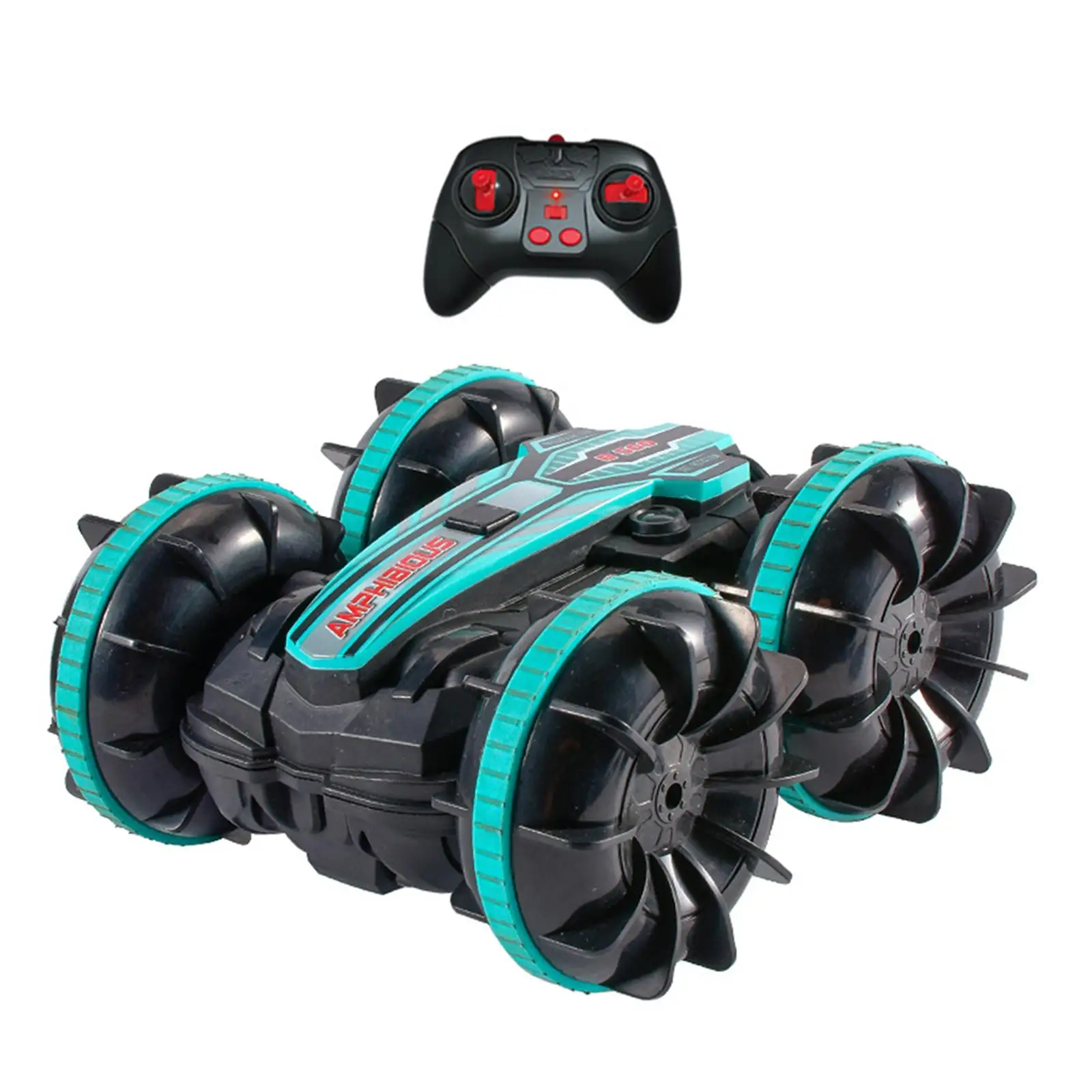 Electric RC Stunt Car Strong Driving Waterproof Water Land Playing Kids Toy for Boys Girls Unisex Children Kids Birthday Gifts