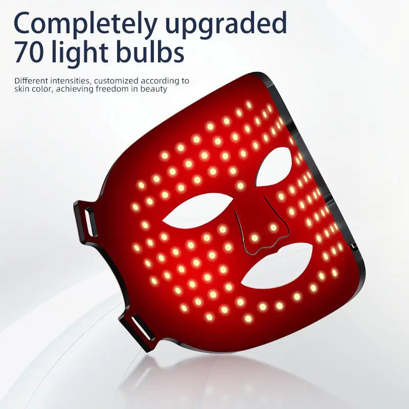 Silicone LED face and neck mask (listing 8612), view 4