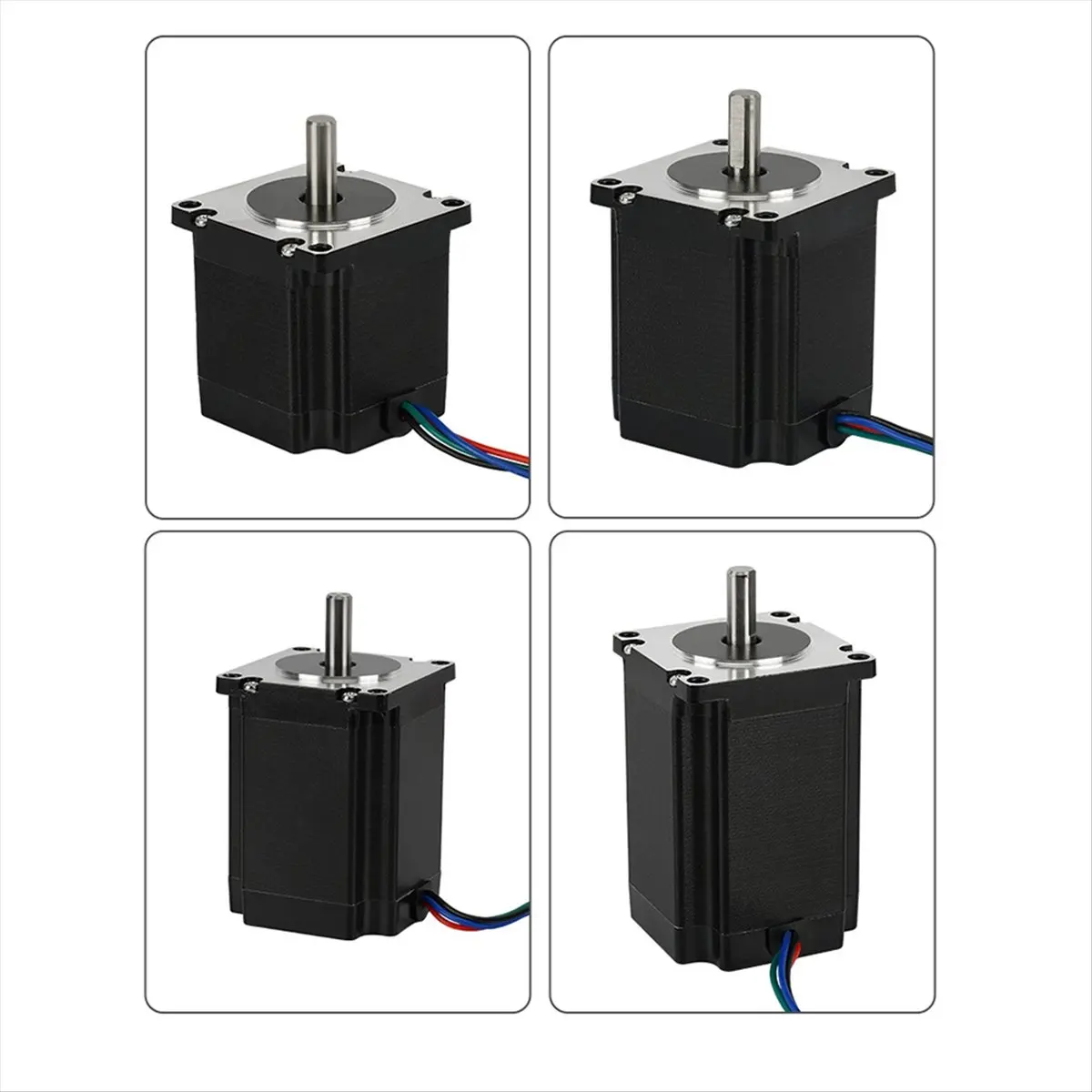 AT42 57 Stepper Motor 1.2N 76mm 2.8A 2 Phase 4 Wire for 3D Printer DIY Engraving Machine Motor 57 Stepper Motor