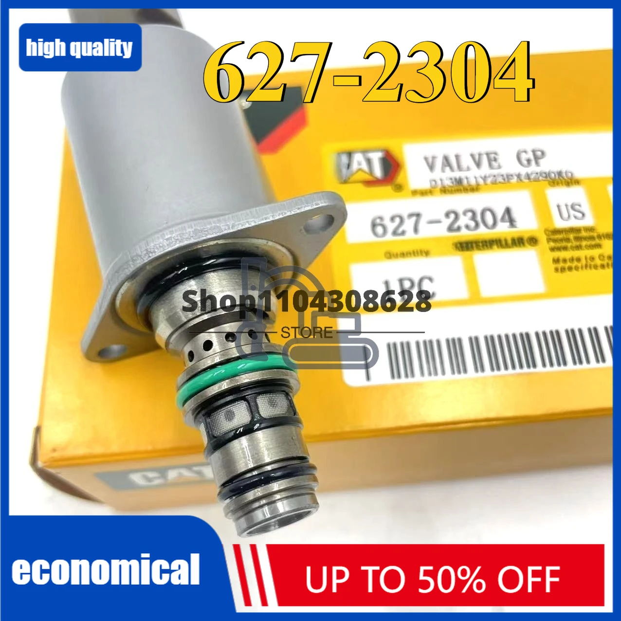 627-2304-safety-lock-rotary-hydraulic-pump-proportional-solenoid-valve-6272304