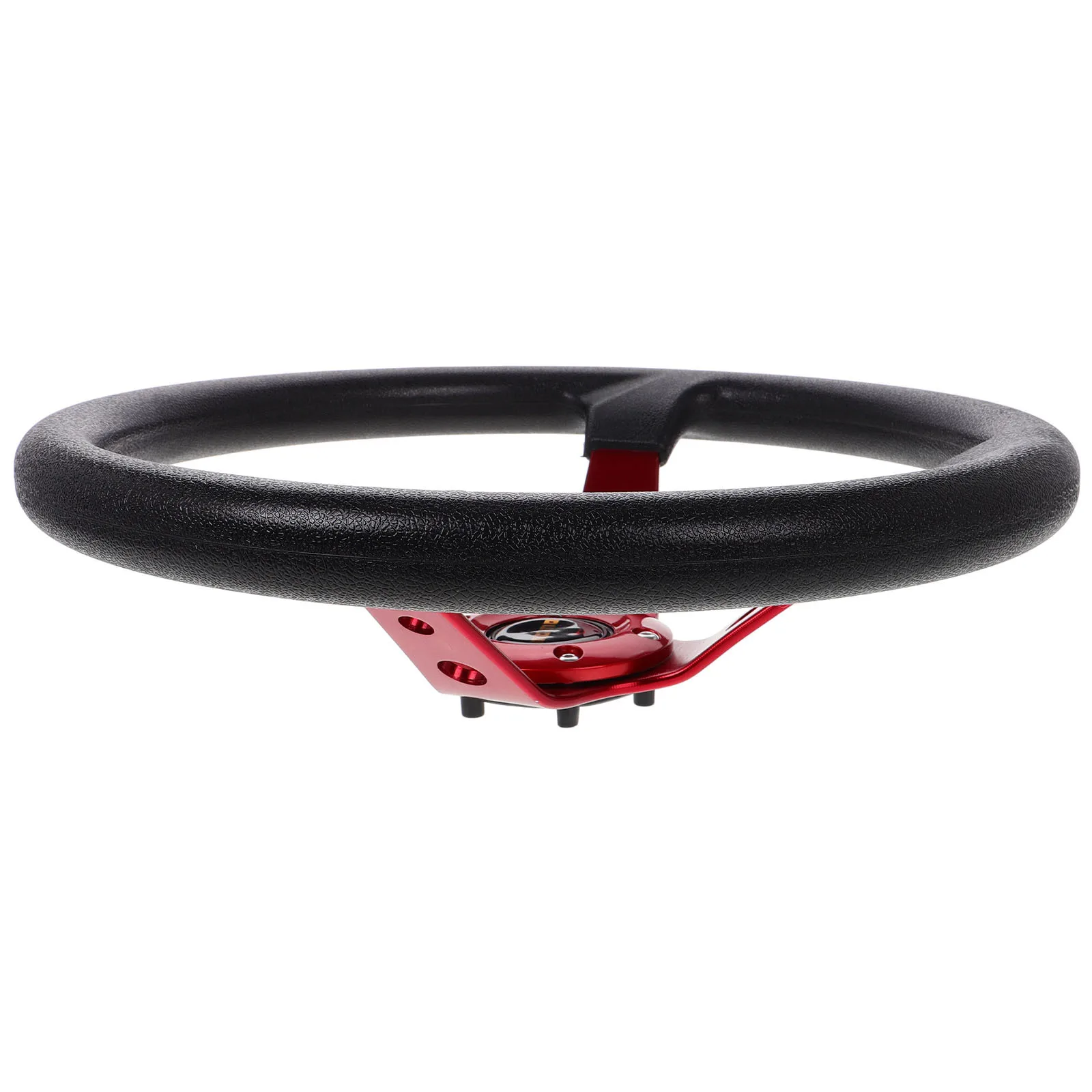 

Universal 14 Inch PU Steering Wheel Racing Concave Design for Car Golf Cart Drifting Racing Steering Wheels Red