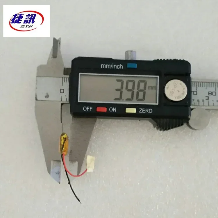 سماعة رأس بخاصية البلوتوث بطارية نظارات ثلاثية الأبعاد 401020 سوار ذكي صغير شحن 3.7 فولت بطارية ليثيوم بوليمر أصلية