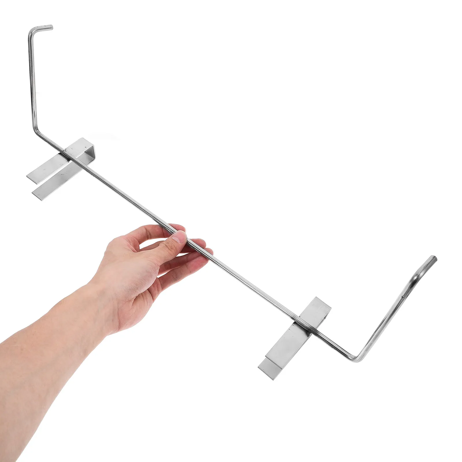 2Pcs Stainless Steel Hive Frame Holder Robust Corrosion Resistant Beekeeping Support Bracket for Bee House Organization