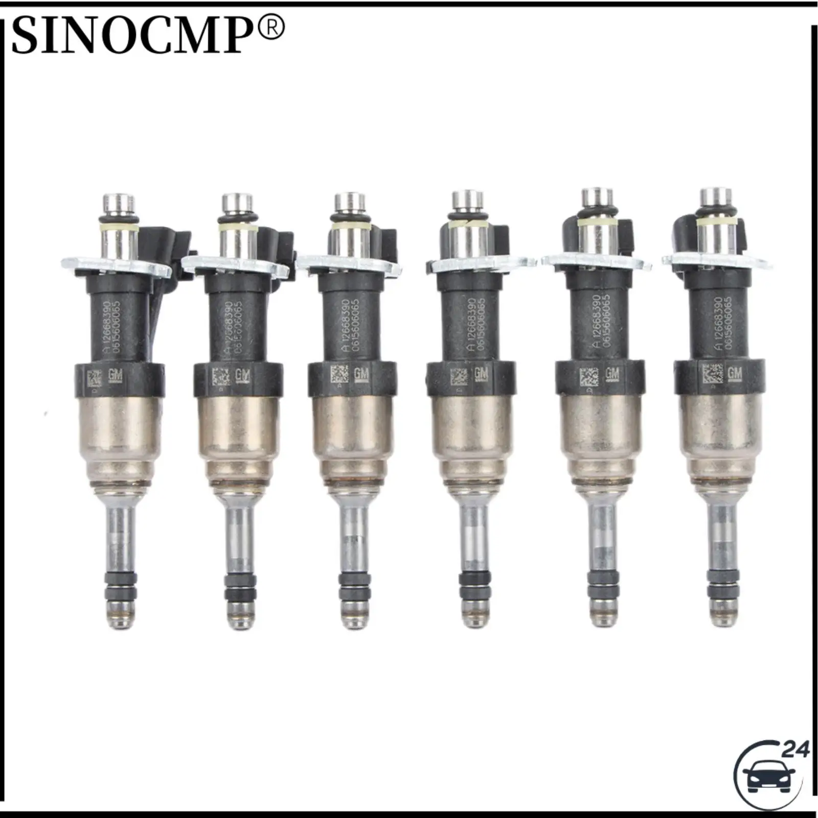 

6PCS 12656932 0280150943 0280150556 0280150939 Fuel Injectors For Chevrolet Cheyenne Silverado GMC Sierra 1500 4.3L V6 FJ1217