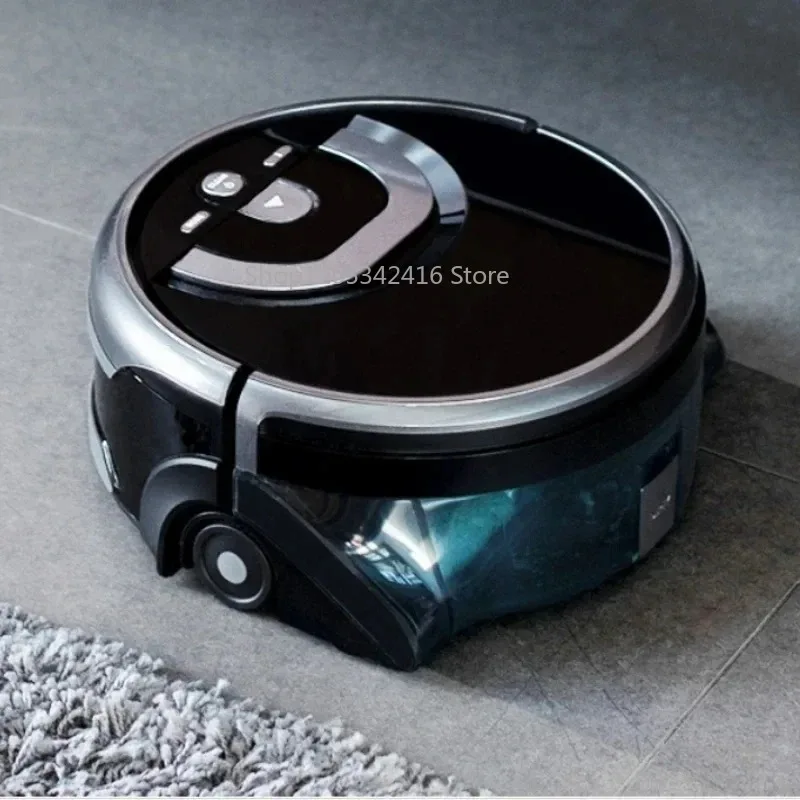 Intelligent Household Floor Washing Robot, Automatic All-in-One Wireless Electric Mop for Mopping and Cleaning