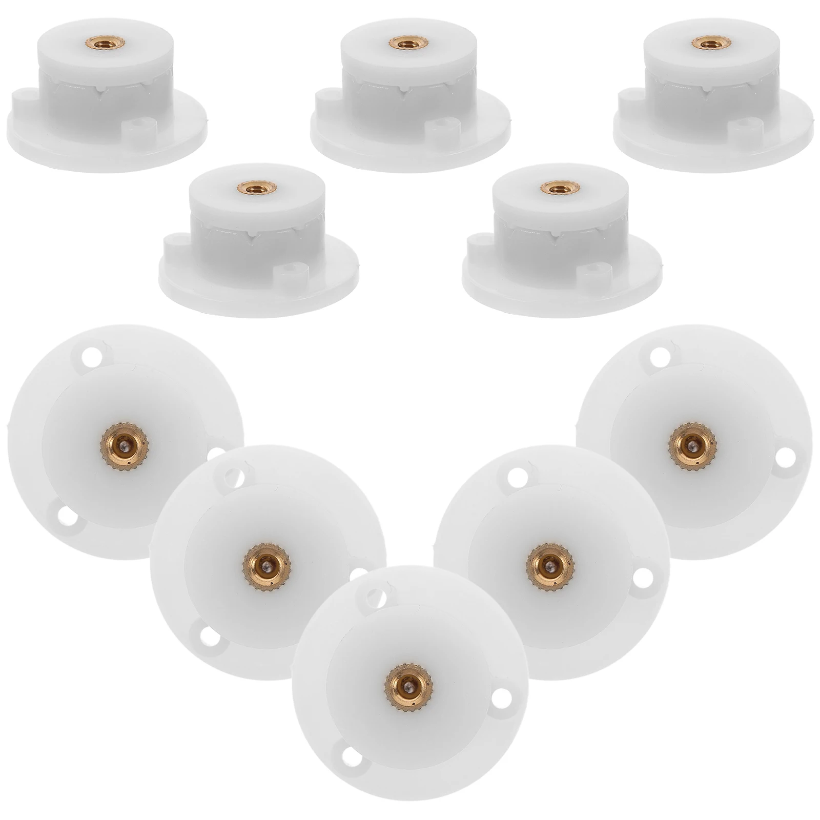 

10Pcs Music DIY Replacement Circular Disk Plastic Turntable Key Hand Crank Mechanism Musical Accessories Repair