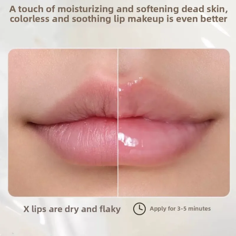 Kaleidos Coconut Oil Lip Mask Moisturizing,Nourishing & Softens Dead Skin Lip Care Balm Lipgloss