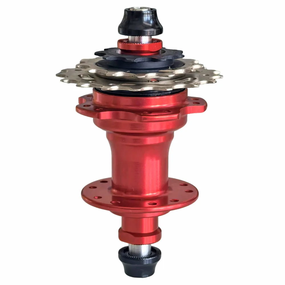 Compact 3 Speed Rear Hub For Folding Bicycle 85mm Spacing 20H 4 Sealed Bearings Smooth Performance Durable Accessory