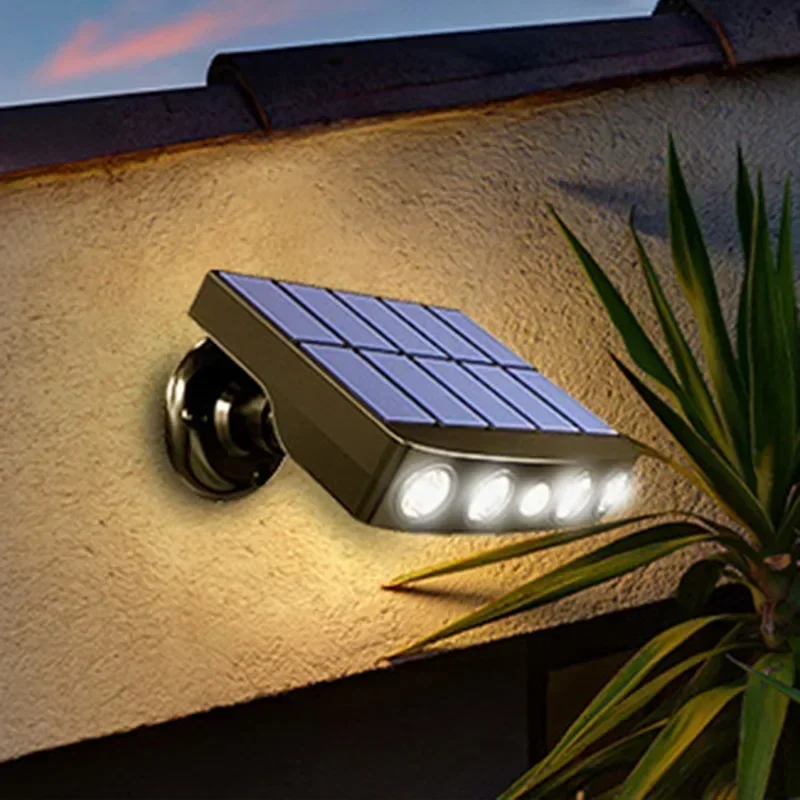 Sensing Solar Monitoring Light Outdoor Waterproof And Lightning Protection Brightened Road Lighting Remote Control Light