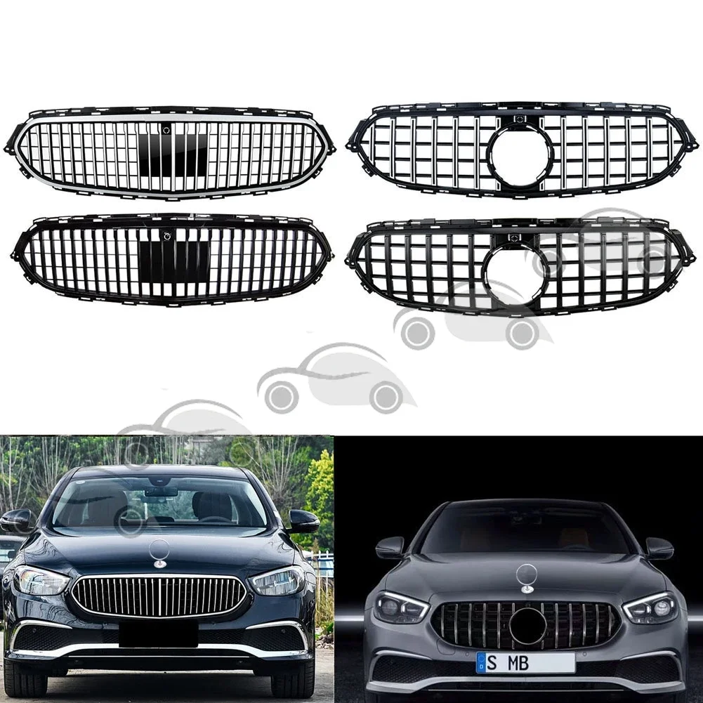 

Front Racing Facelift Grilles Upper Billet Grille Cover For Mercedes-Benz W213 E-Class Maybach GT 2021+