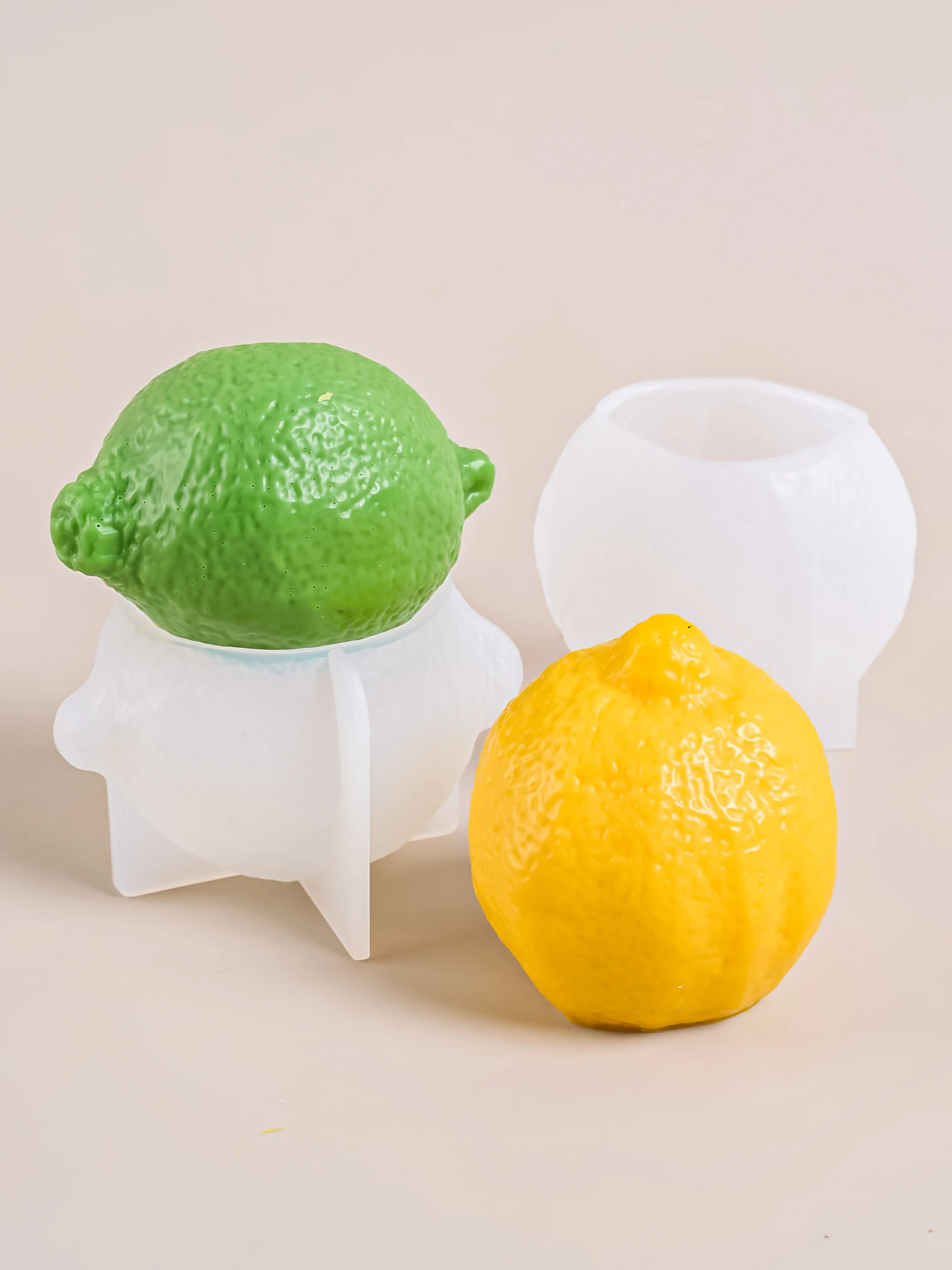 시뮬레이션 레몬 실리콘 몰드 3D 과일 향기로운 양초  - Soap Making Additives 리뷰 및 가격