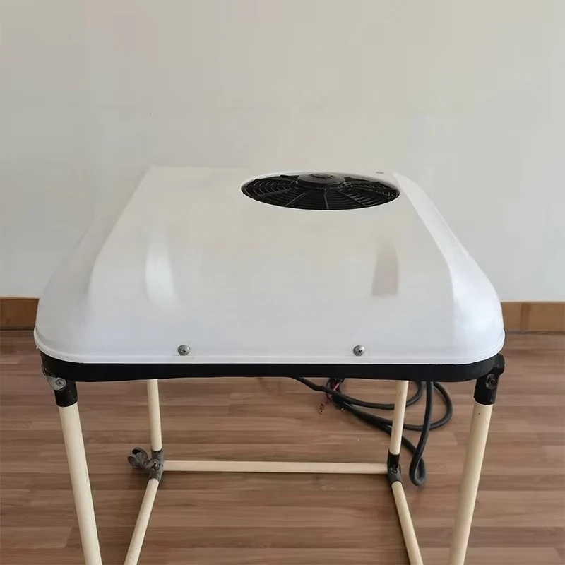 متنقل 24 فولت حافلة شاحنة فان 12 فولت 12 فولت سقف علوي وقوف السيارات برودة مكيف الهواء ل RV #5