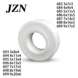 1Pcs/10Pcs Zirconia ceramic bearing 683 684 685 686 687 688 689 2RS Double seal 693 694 695 696 697 698 699 2RS ZrO2