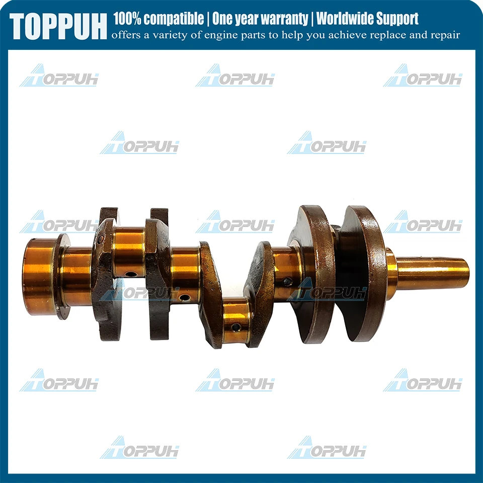 3TNV70 Crankshaft Compatible For Yanmar 3TNV70 TAKEUCHI TB216 JD XUV85 MiniExcavator 3TNV70 Engine