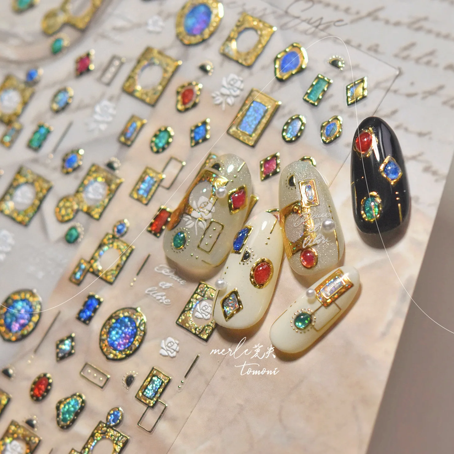 Metal Gemstones Pho… - image