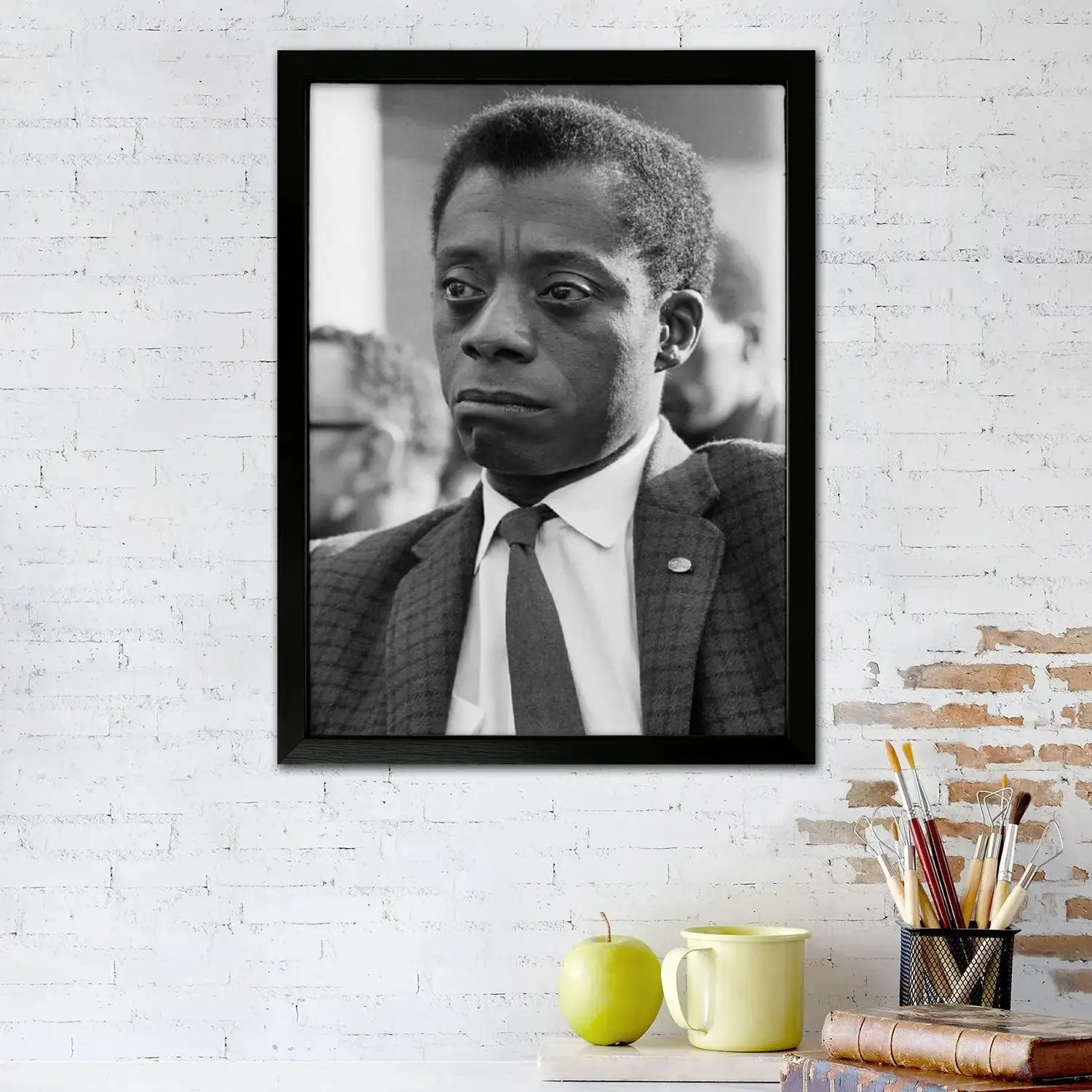 james baldwin Writer Canvas Art Poster, Wall Art, Picture Print, Modern Family, Bedroom Decor, Posters,Decorative painting