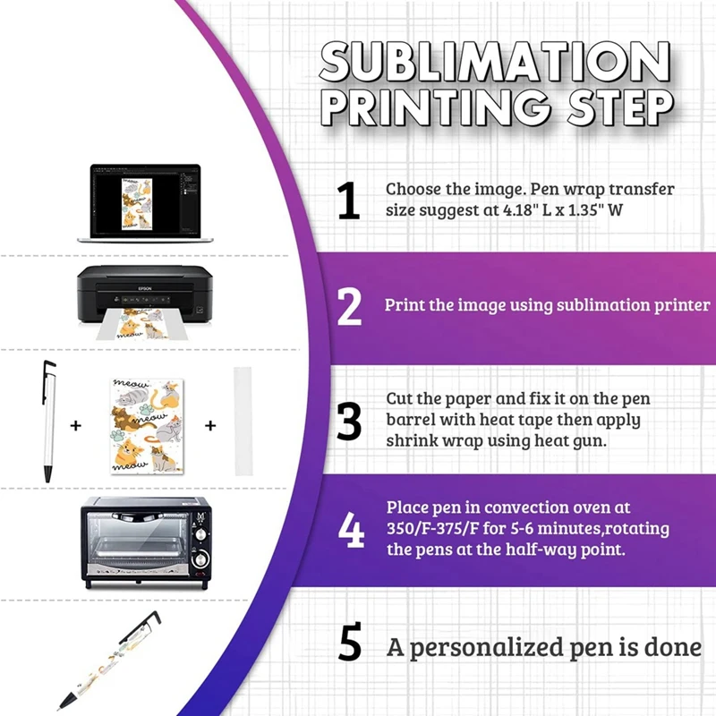 22 Pcs Sublimation Pens Blanks Bulk With Shrink Wrap Sleeves And Mobile Phone Stand Aluminum Sublimation Blanks Easy To Use