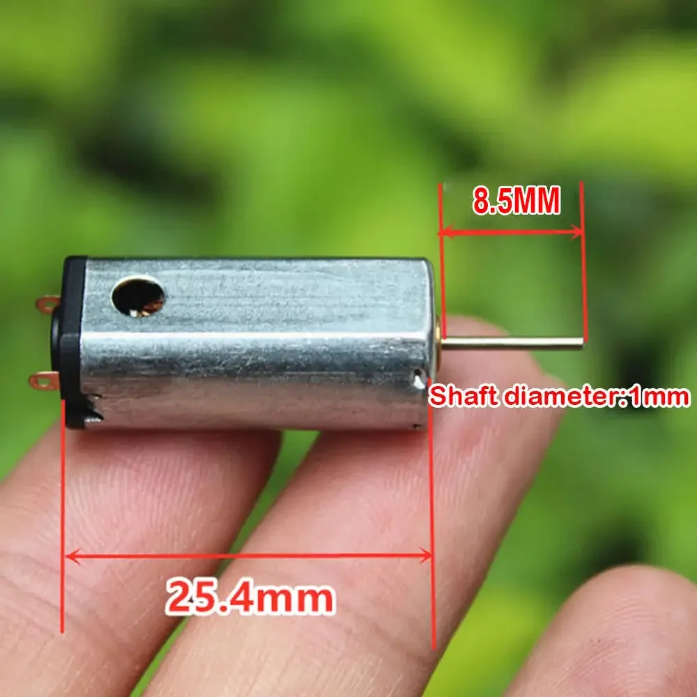 N50 Ferromagnetism Micro DC 3V 3.7V Motor 40000RPM Hi-speed Large Torque Strong Magnetic with Heat Emission Vent Hole  Parts