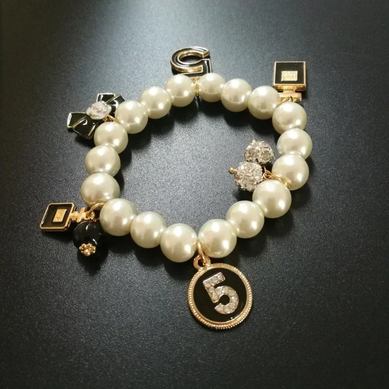 Brand Design Pearls Beads  Bracelets for Women Bijoux No.5  Luxury Bracelet