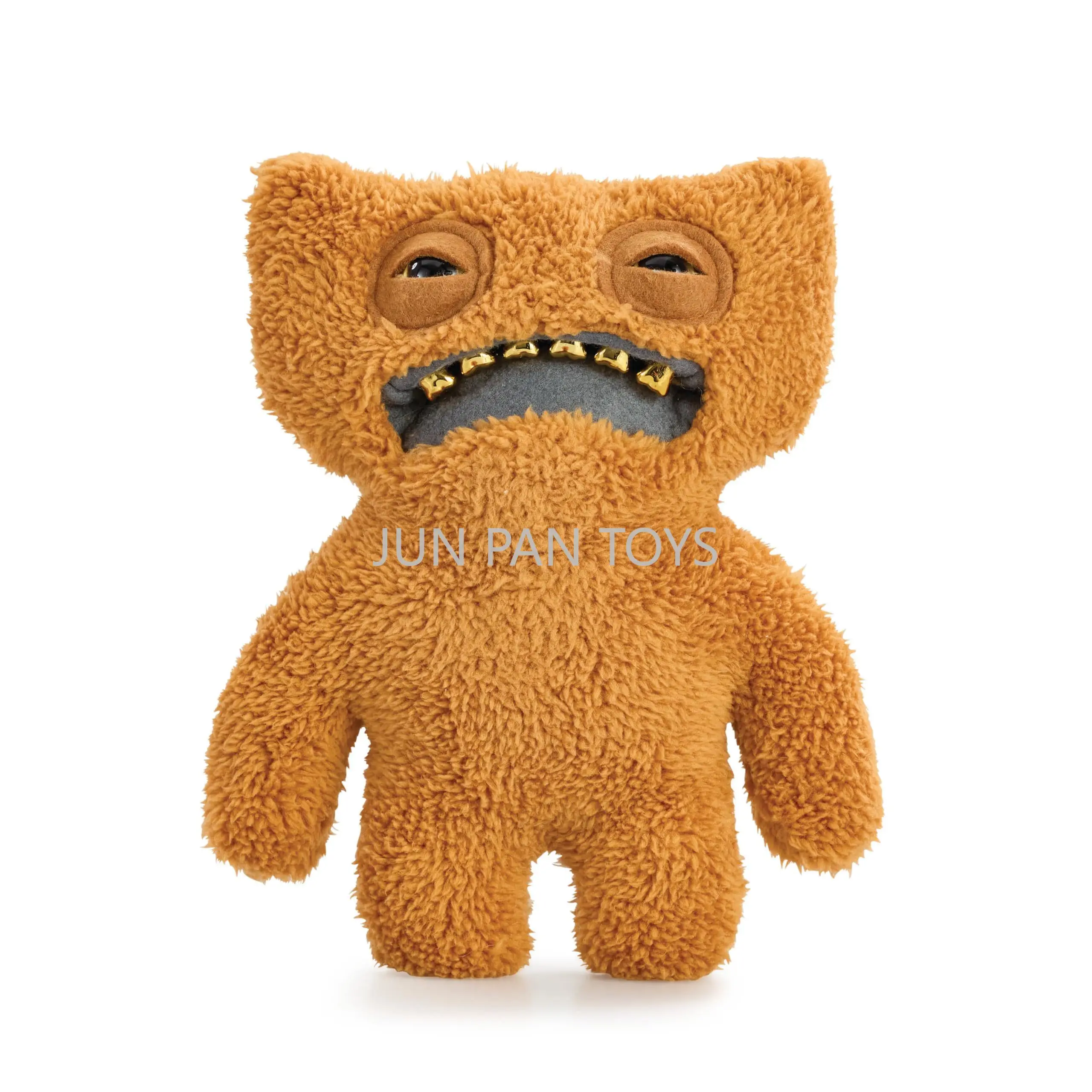 Fuggler Funny Ugly Monster Gold Fuggler Gnawing Terror Greedy Grinner Shameless Goof Children Collectible Soft Plush Toys Dolls