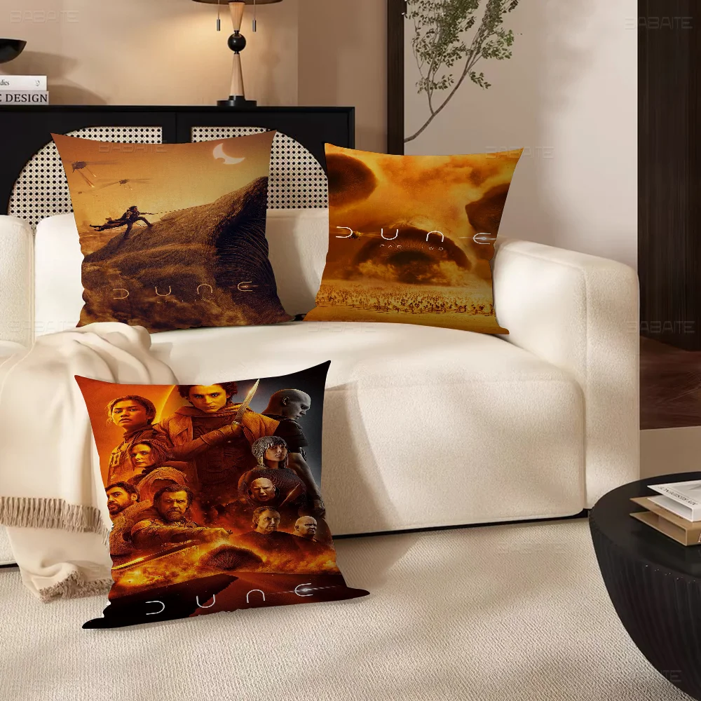 Dune Part 2 2024 Sci-fi Movie Personalized Pillow Cover Kids Bedroom Wild Party Decor Pillowcase Kid Birthday Shower Gift