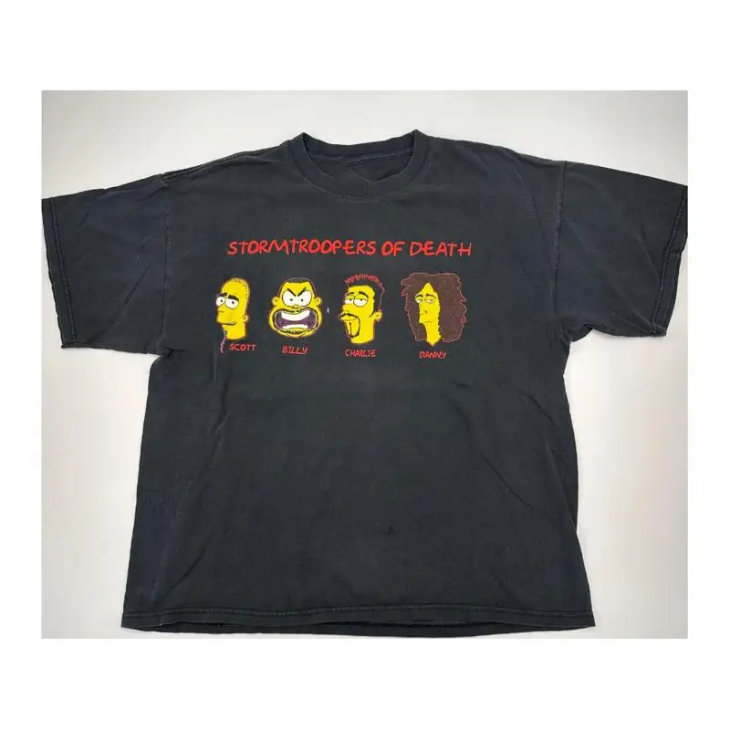Stormtroopers of Death band VTG shirt black T All sizes 1U445
