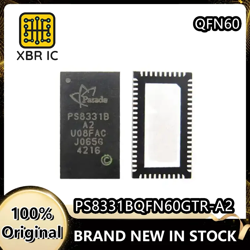 

(6/20 pieces) PS8331BQFN60GTR-A2 | PS8831B | QFN-60 | Brand new, original and authentic | In stock, fast delivery