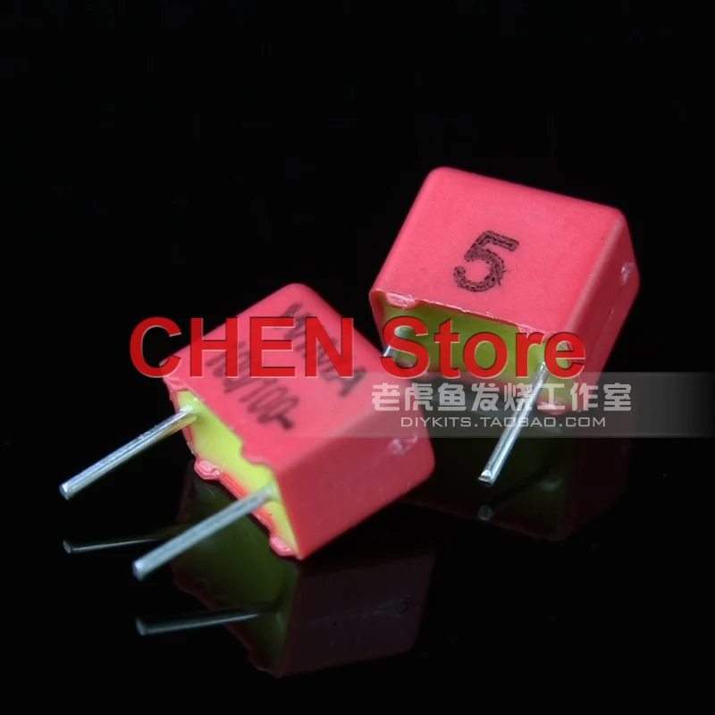 1pcs FKP2 WIMA film capacitor hi-fi audio 33p 47p 68p 100p 220p 330p 470p 680p 1nf 2.2nf 4.7nf 6.8nf 10nf 22nf 1000v 630v 100v