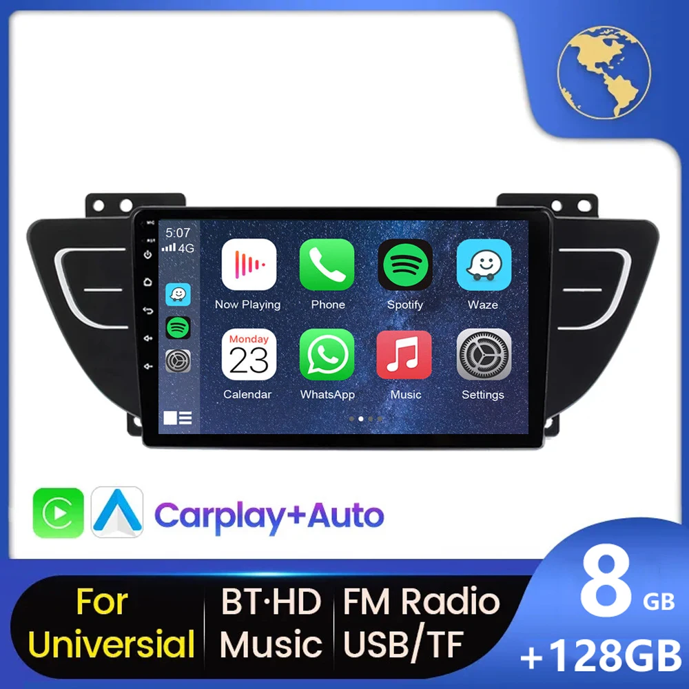 

8G+128GB Android AUTO Radio CarPlay All-in-One for Geely Atlas Car Navigation 2016-2020 GPS Multimedia GPS DSP Stereo 2DIN