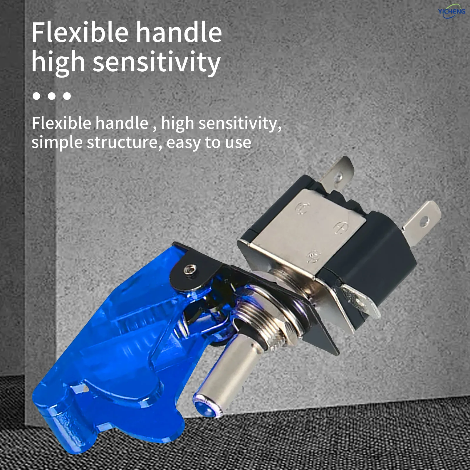 10Pcs 12V LED Toggle Switch Heavy Duty 20A/30A SPST ON Off 3 Pin Rocker for Automotive Cars Trucks Boats Racking