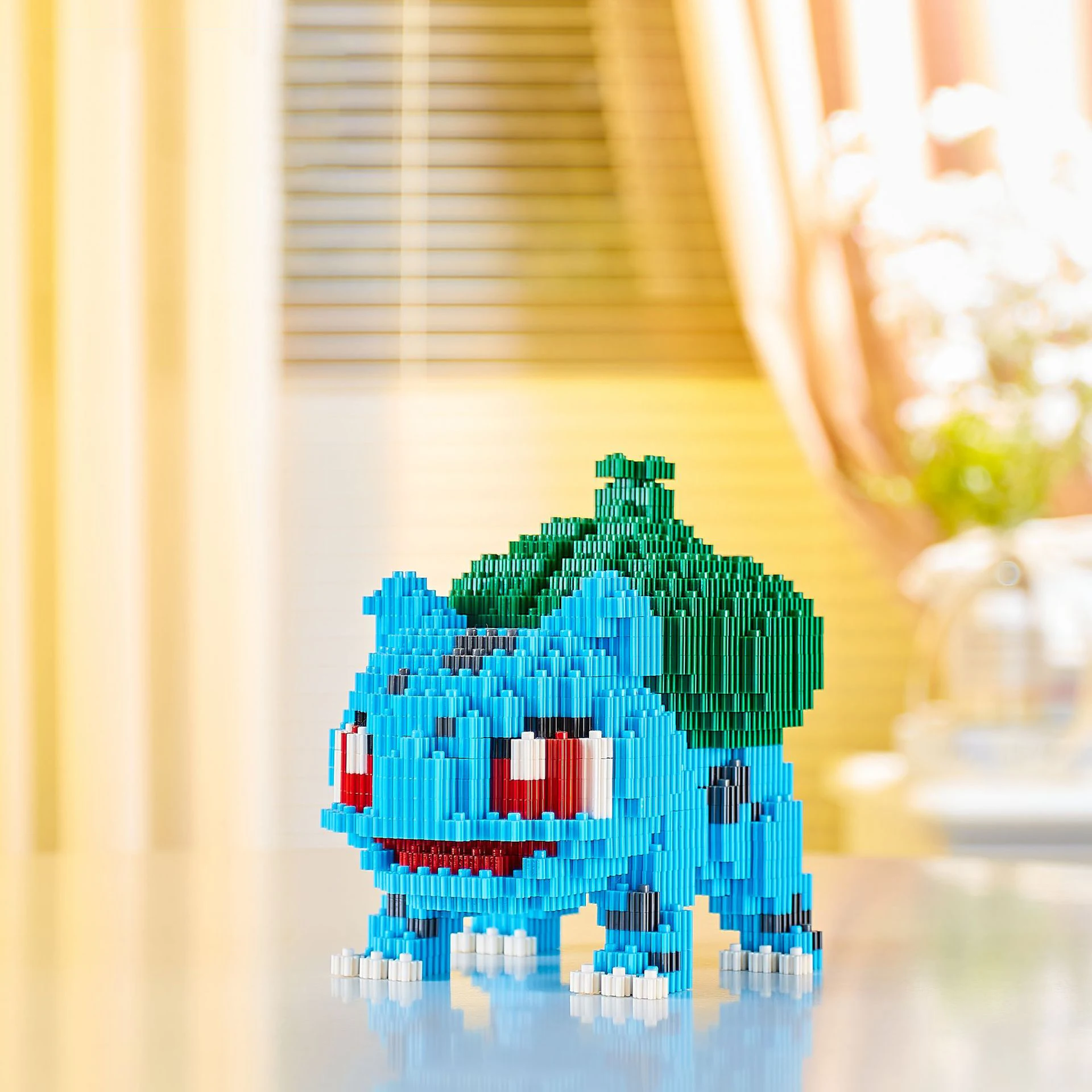 Pokemon blocos de construção mágicos bulbasaur charmander jigglypuff squirtle conexão tijolos figuras brinquedos para presente aniversário