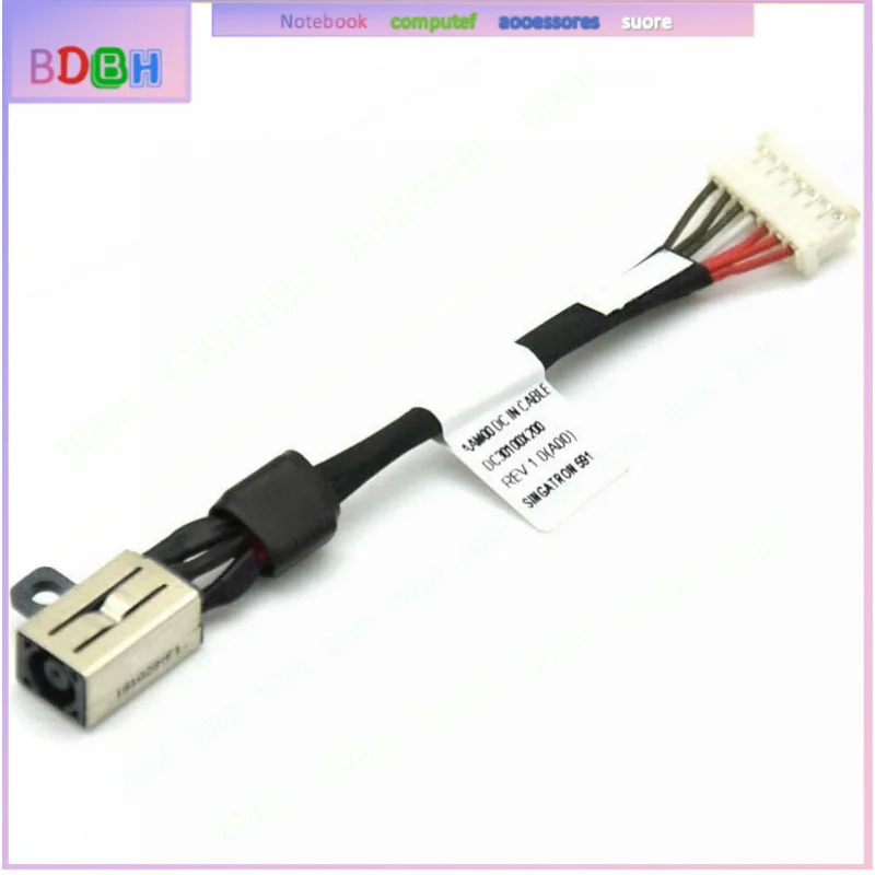 For Dell Precision 5510 5520 5530 M5510 M5520 M5530 DC Power Jack Charging Cable