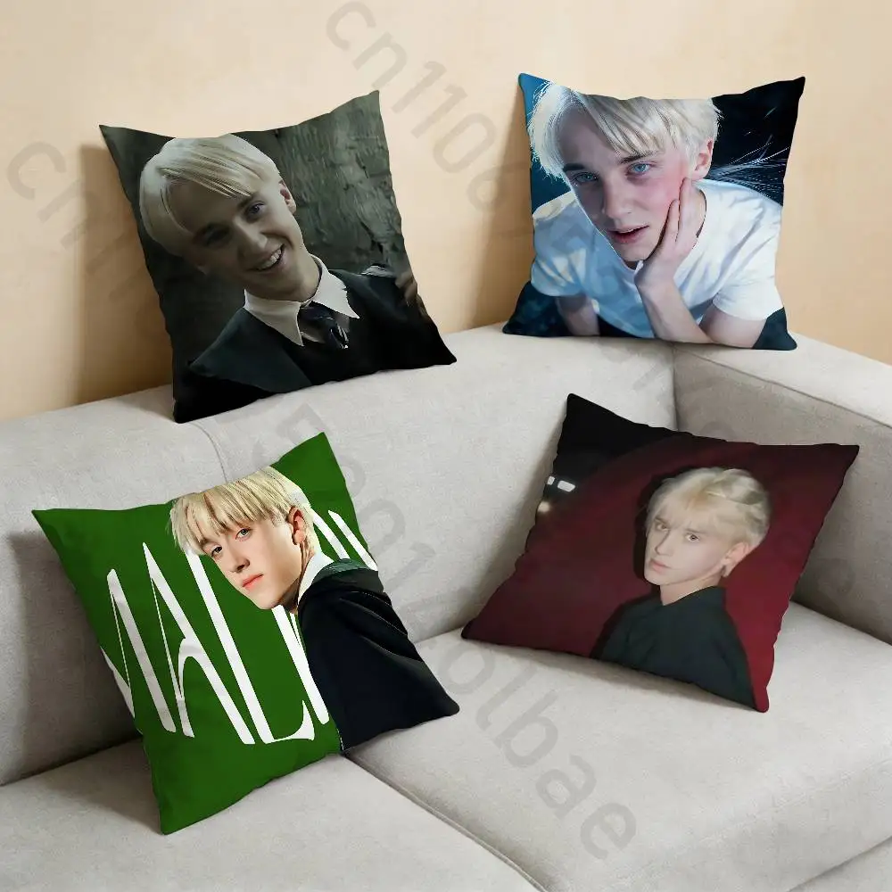 

Actor D-Draco M-Malfoy pillowcase casual style decoration, suitable for home decoration (excluding pillow core)
