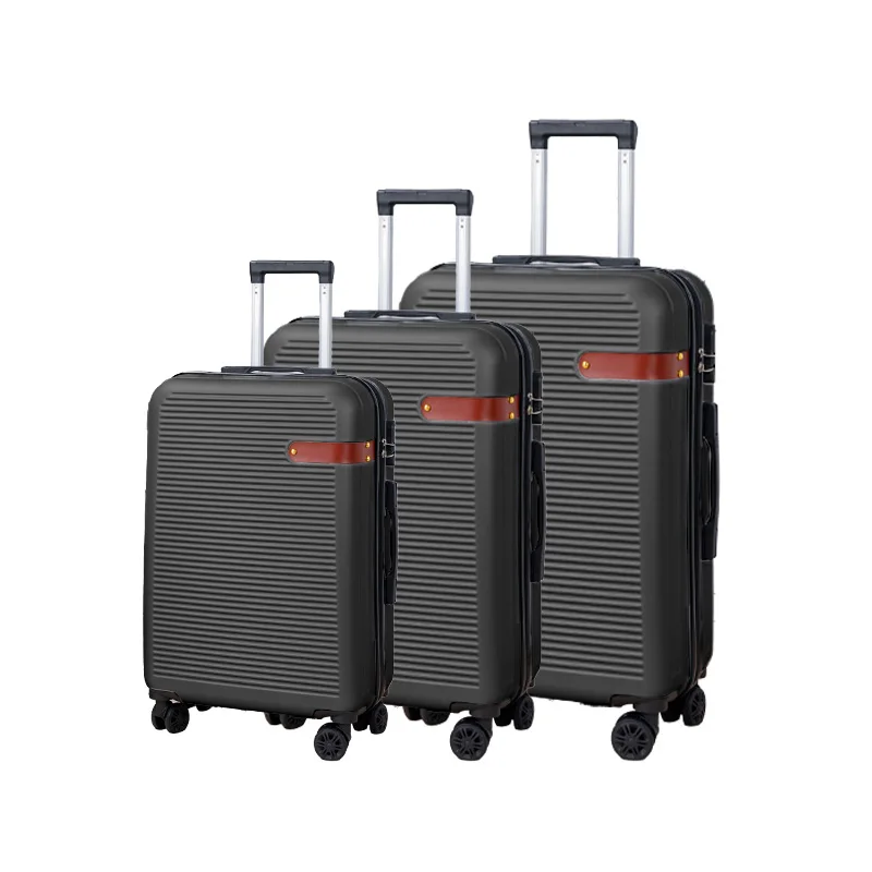 

2025 Autumn New 3-Piece Set 20/24/28 Inch Lage Set Travel Suitcase with Universal Wheels Password Lo ABS Material ex