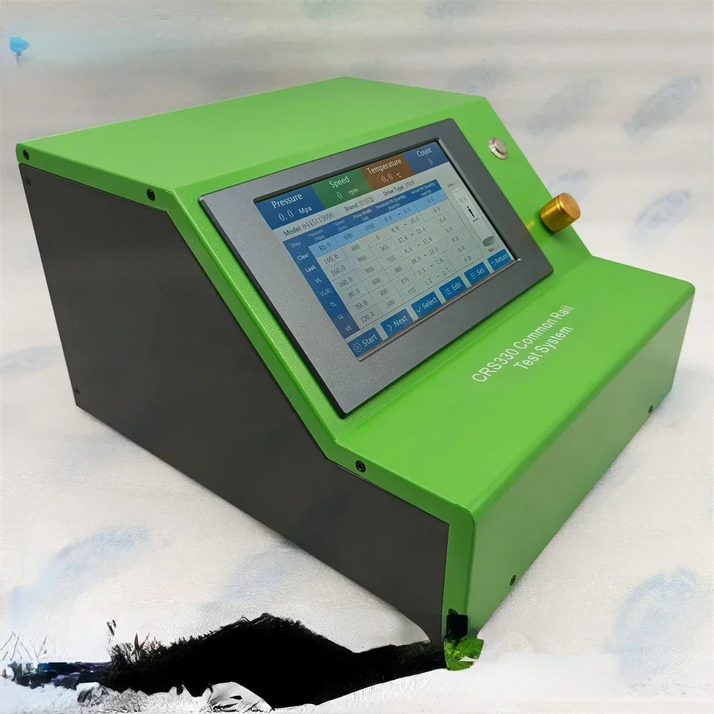 

CRS330 Common Rail Injector Diesel Pump HP0 Pump QR Coding Test System Simulator Tester Testing 6 Injectors Same Time