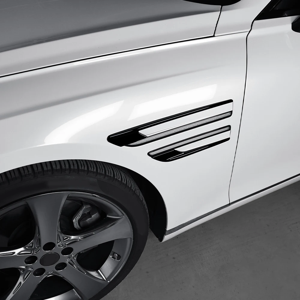 

4 шт. для Genesis G80 RG3/G80 RG3 PE 2020-2025 LHD/RHD ABS авто боковые панели кузова накладка на крыло автомобильные аксессуары