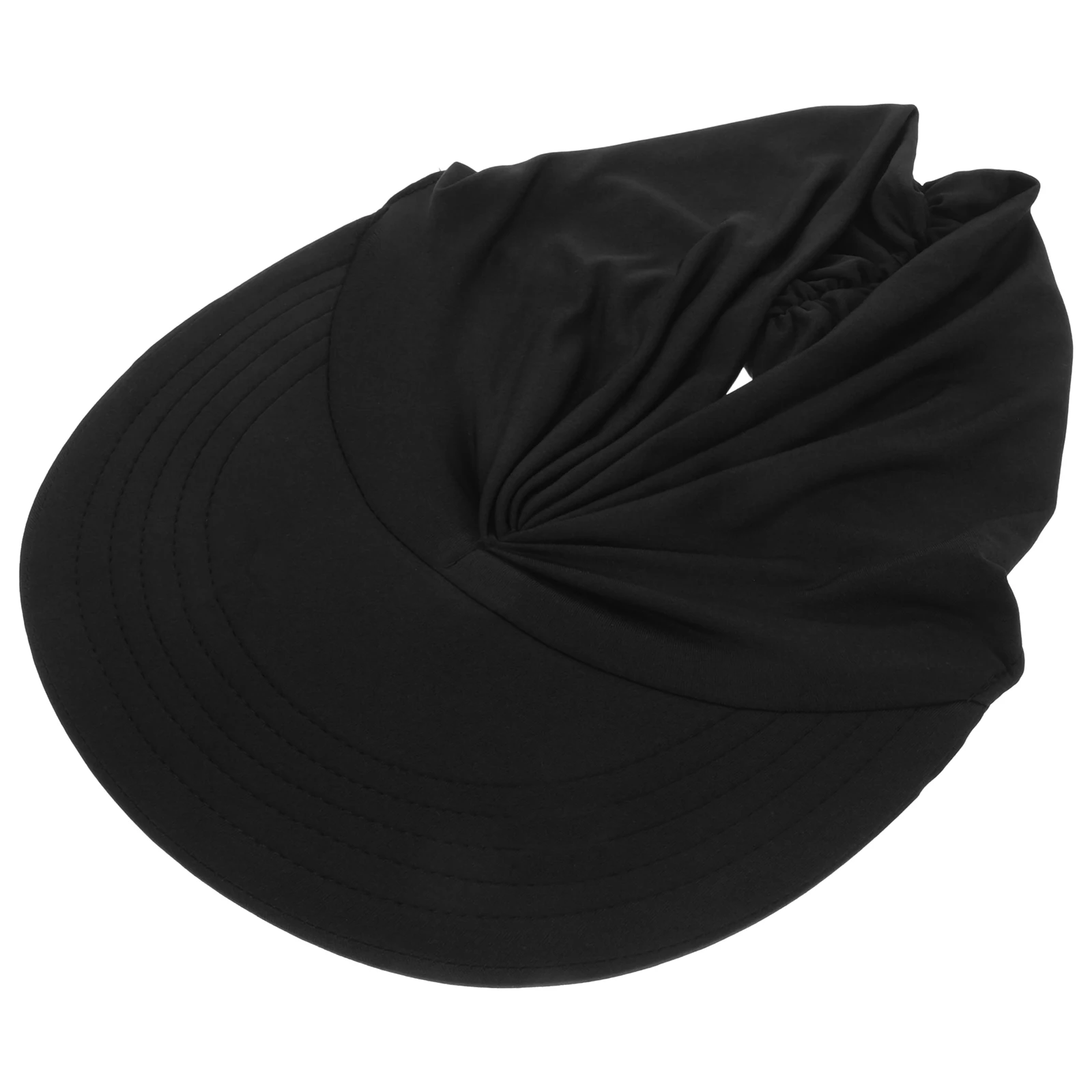

Visor For Women Summer Beach Sunshade Cap Lightweight Uv Protection Wide Brim Travel Outdoor Foldable Cooling Sun Hat Beach