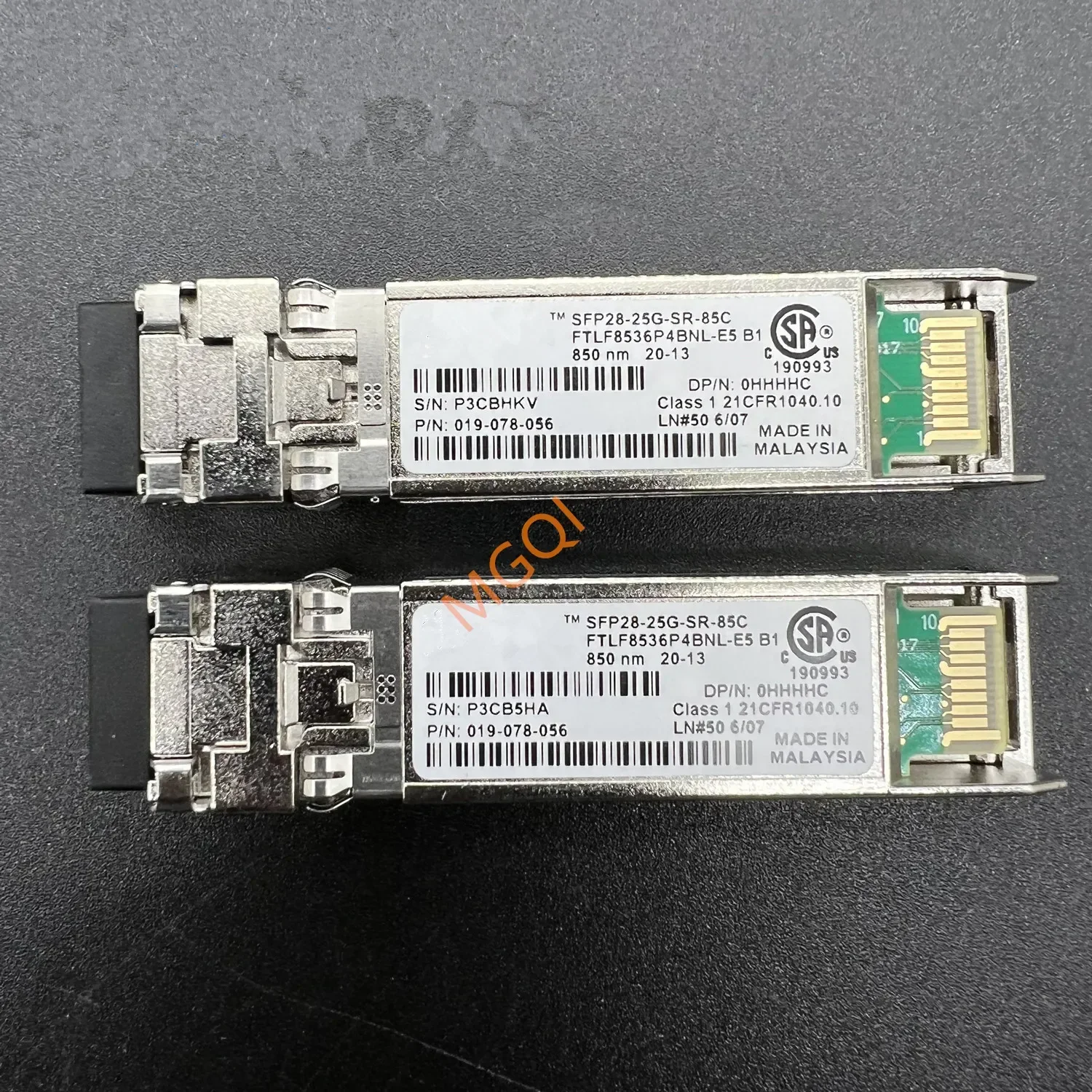 1PCS 25g fiber module sfp/SFP28-25G-SR-85C/FTLF8536P4BNL-E5/ 0HHHHC/019-078-056/850NM 25G switch module