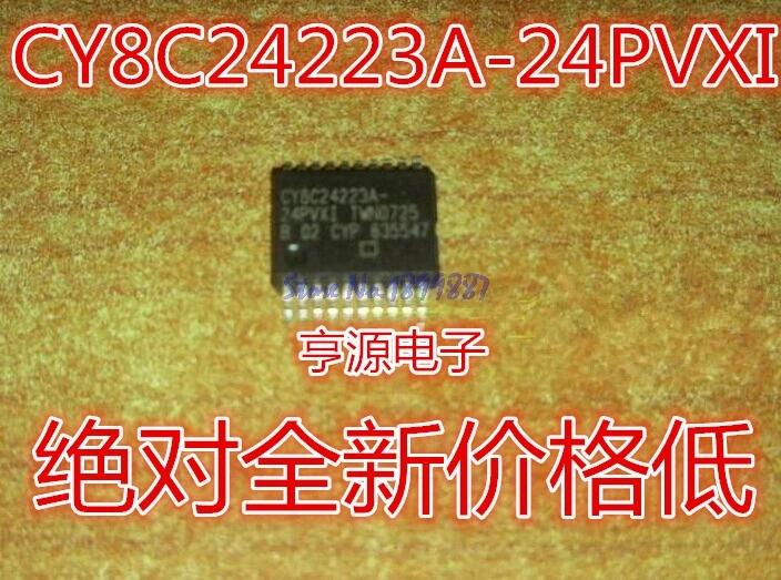 1pcs/lot CY8C24223A- CY8C24223A-24PVXI SSOP-24