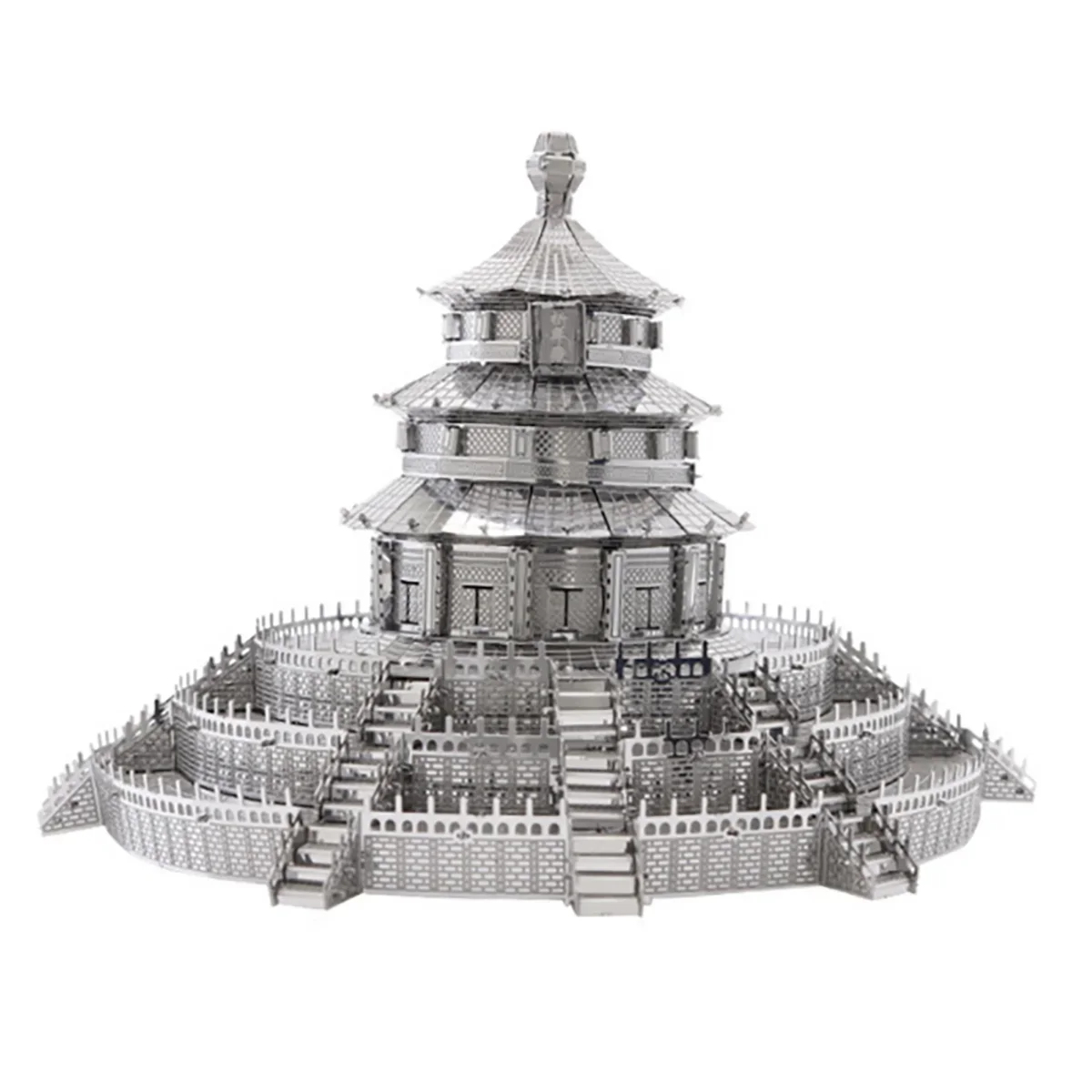 Temple of Heaven 3D DIY Metal Jigsaw Puzzle Creative Children\'s Educational Toys